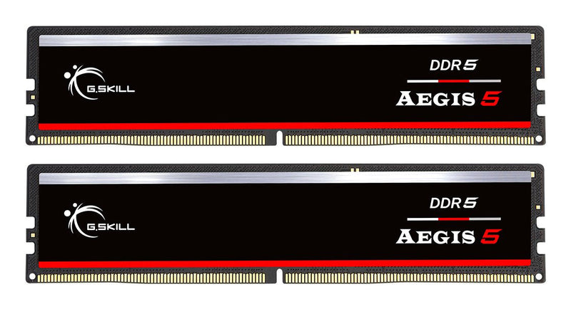 G.skill Memory 32GB DDR5-6000 2X 16GB Kit Dual, RAM Black F5-6000J3636F16GX2-IS, Aegis 5, Intel Xmp, AMD Expo