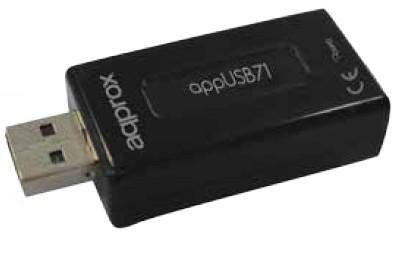 Approx Card Sound USB 7.1 APPUSB71 + Volumen — image 1