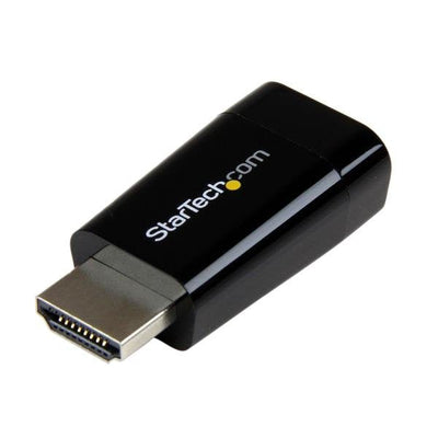 StarTech.com Adapter Converter Vídeo HDMI a VGA Convertidor Laptop Ideal Chromebooks Ultrabooks And Laptops 19 — image 1