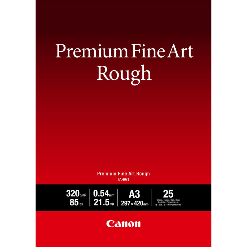 Canon Fa-rg 1 Premium Fine Art Rough a 3, 25 Blatt, 320G