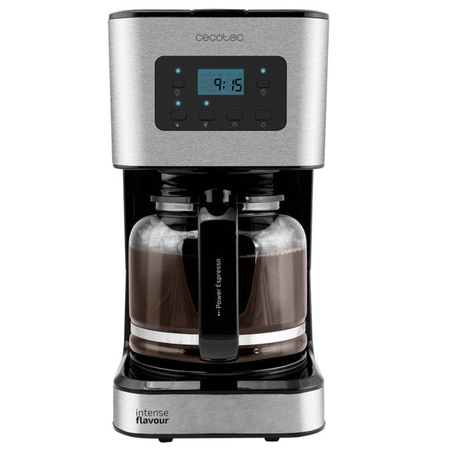 Cecotec Coffee 66 Smart Coffee Machine Goteo 950W - Jarra Glass 1,5L - Programable 24H - Tecnologia Extemaroma