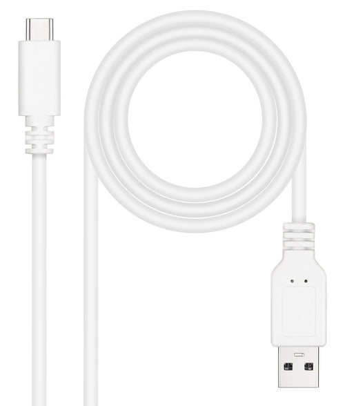 USB Cable 2.0 3A, Type USB-C/m-a/M, White 3.0M — image 1