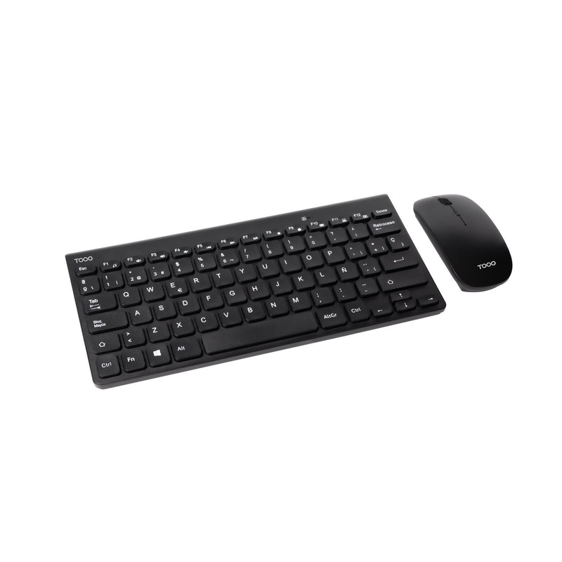 TooQ Keyboard And Mouse Inalámbricos TQKMW-3101-B
