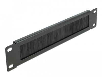 Delock 10 Brush Gestión Cable 1 U Black — image 1