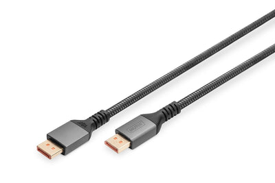 Digitus Cable DisplayPort 16K, Version 2.1, 1M, 80G, Black — image 1