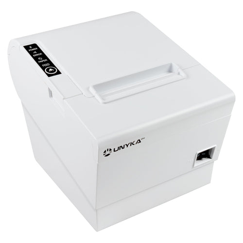 Unykach POS5 White Printer Thermal Receipts Speed 230MM/S - Usb, RJ-45, RJ-12 And RJ11 — image 1