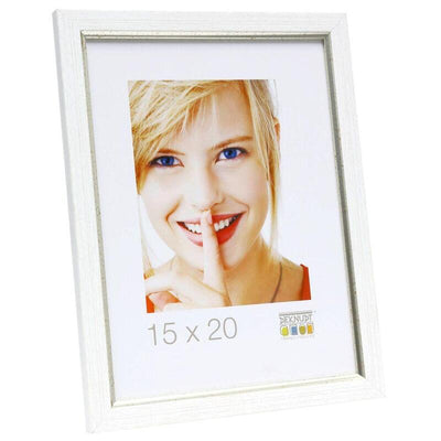 Deknudt S46AF1 15X20 Plastic White With Silver — image 1