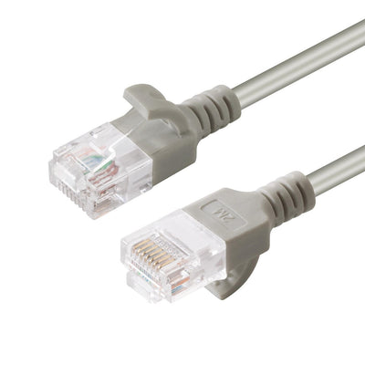Microconnect V-UTP602-SLIM Network Cable Grey 2M CAT.6 U/UTP [UTP] — image 1
