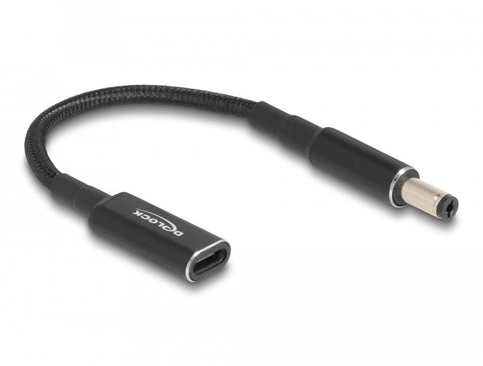 Delock 60039 Cable Charging Laptop USB Type-c™ Female a 5,5 X 2,1MM Male 15CM