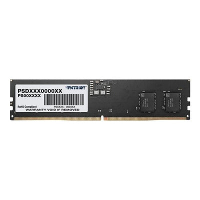 Patriot RAM Signature Series DDR5 8GB 1X8GB 4800MHZ CL40 Udimm Single — image 1