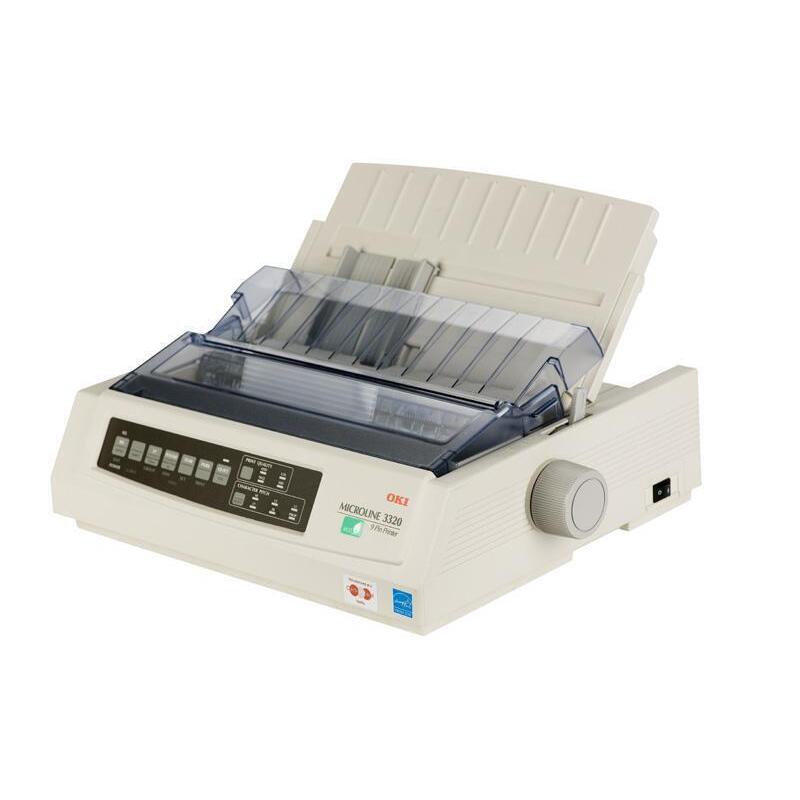 Oki Dot Matrix Printer ML 3320 Lpt + USB Used
