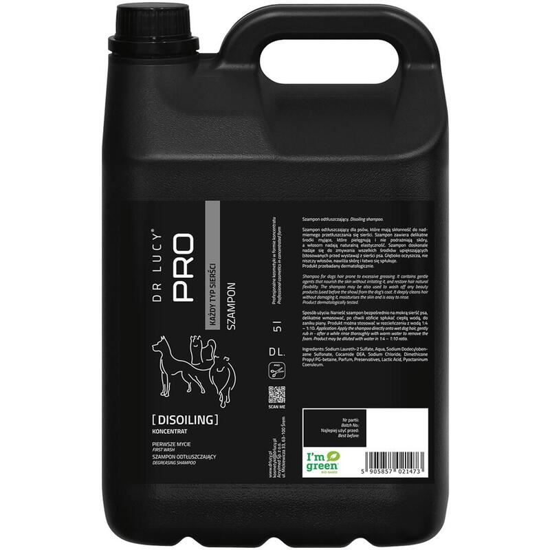 Dr Lucy - Pro Disoiling 5 L - Shampoo Desengrazante Perros