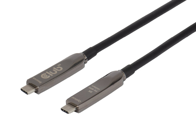 Cable CLUB3D USB-C Aoc- 8K 10Gbps 60W 15M M