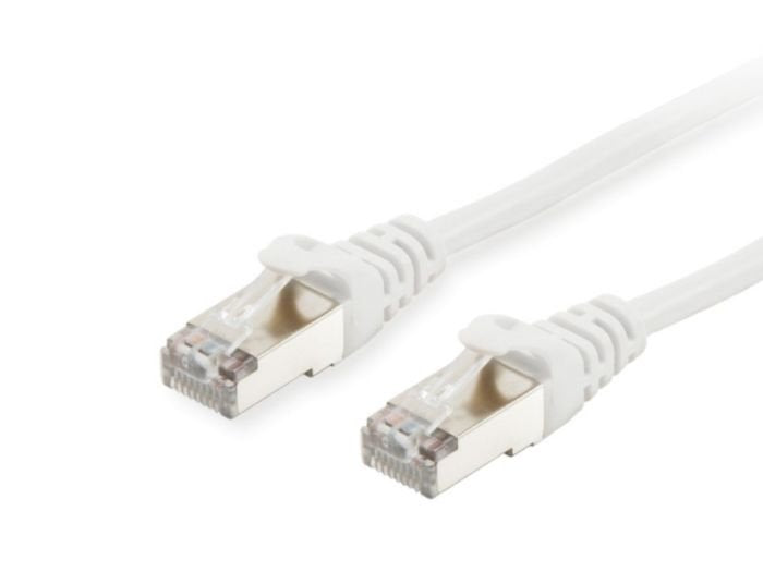 Equip Network Cable CAT.6A S FTP 2x RJ45 1.50M White