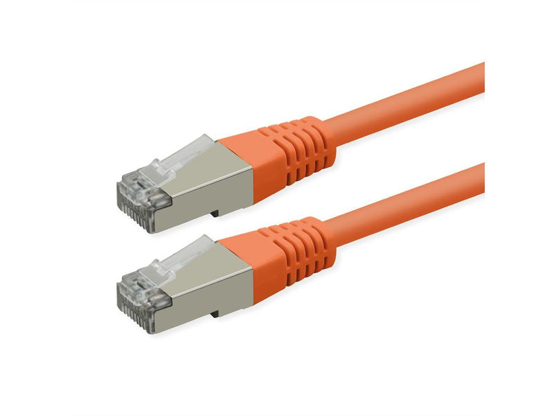 Roline Kab Network Cable CAT.6 Class Y PoE S FTP Pimf Naranja 0,5M
