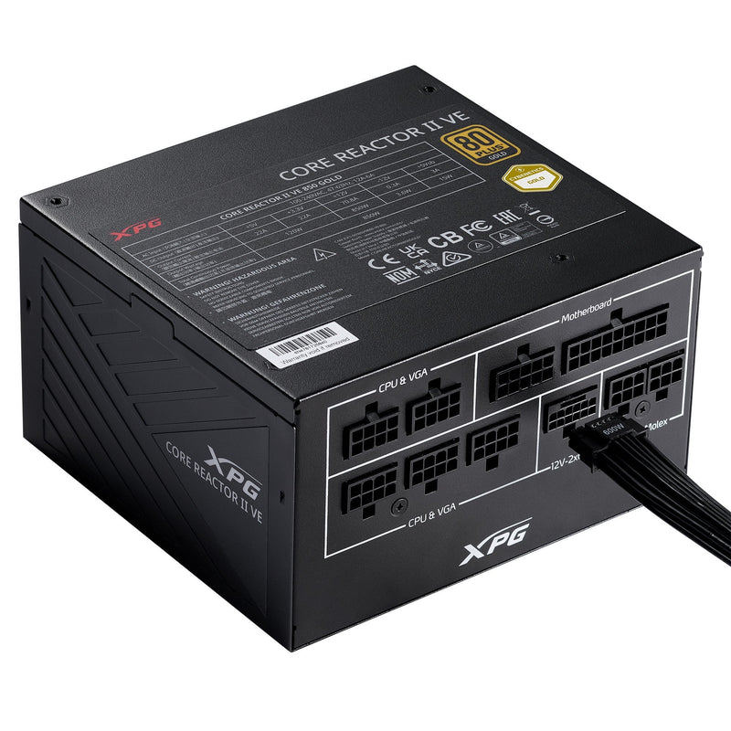 Power Supply Xpg Corereactor Ii Ve 850W 24-PIN ATX Black