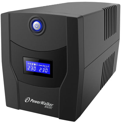 Power Walker UPS Line-interactive 1500VA Stl Fr 4X Pl 230V, RJ11/45 In/Out, USB — image 1