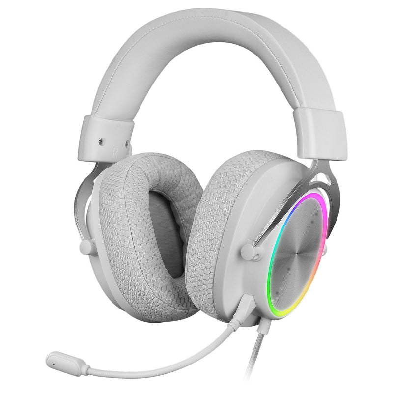 Mars Gaming Headphones Gaming Inalámbricos With Microphone Mh-forge Jack 3.5 Bluetooth White