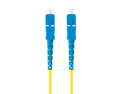 Lanberg Cable Fibre Optic 2M Mono Sc/Upc-sc/Upc Simplex G657A1 Lszh Yellow — image 1