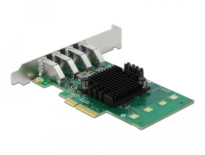 Delock Card Pci Express X4 4 Ports Externos USB 3.0 Quad Channel — image 1