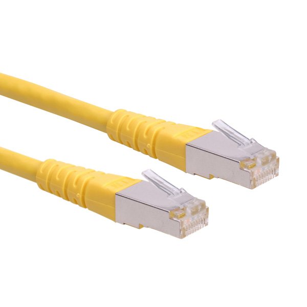 Roline Network Cable KAT.6 Class And S FTP Pimf Yellow 7M