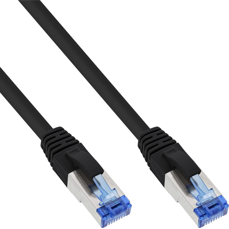 Inline Network Cable S/FTP Pimf CAT.6A Libre Halógenos 500MHZ Black 15M