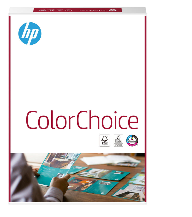 HP Paper Colour Choice 500/A4/210X297, A4 (210X297 Mm), Printing Láser/Inyección Ink White 90G/M², 500 Hojas