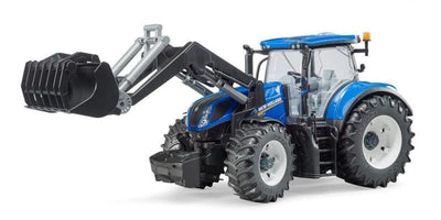 Bruder Tractor New Holland T7.315 With Shovel Front 03121 — image 1