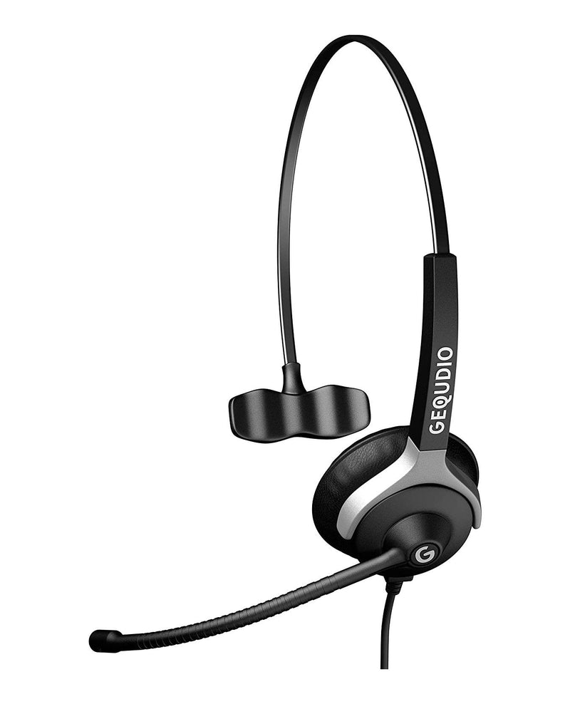 Gequdio Headphones Monoaural Cables Mitel, Aastra, Poly, Gigaset-rj WA9003