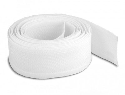 Delock Hose Trenzada With Closure Velcro 5M X 19MM White — image 1
