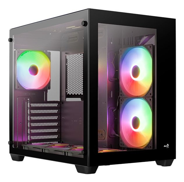Aerocool PC Case DRYFT-BK-V2, Black