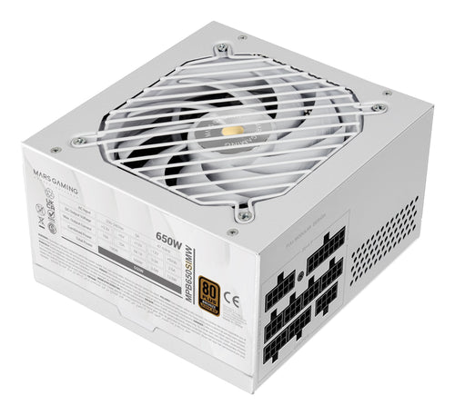 Mars Gaming Power Supply MPB650SIM 650W Fan 12CM 80 Plus Bronze — image 1