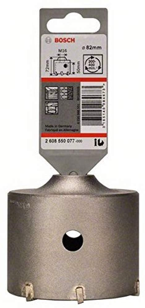 Bosch Professional Drill Bit Hueca SDS-PLUS-9 Cortadora Núcleos, Ø 82MM, Drill 2608550077