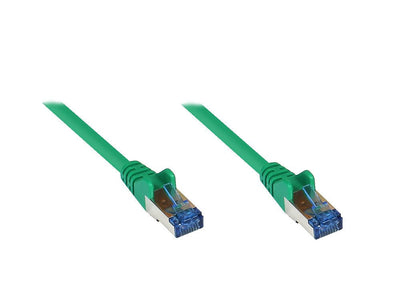 Goodconnections Network Cable With Protector Pestaña, CAT.6A, S FTP, Pimf, Libre Halógenos, 500MHZ, Green 7,5M — image 1