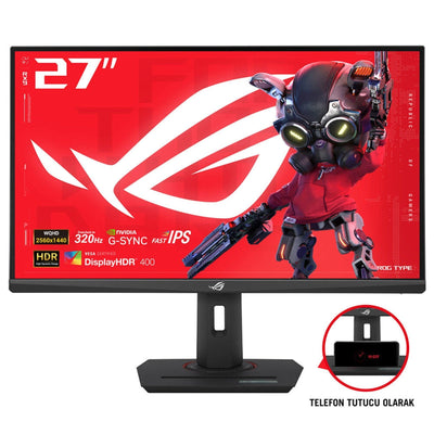 ASUS Monitor Rog Strix XG27ACMS 27 2560 X 1440 Pixels Quad HD LCD Black 90LM0BE0-B01171 — image 1