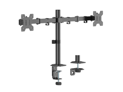 Equip Desk Mount 650176 Articulado 2 Screens 17A 32 VESA 100X100 Max. 2X10KG Black — image 1