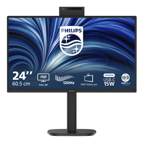 Philips Monitor 23 8' 16:9 IPS 120HZ 1920X1080 Has 150MM D-sub X 1 HDMI X 1X 1.4 DP X 1X 1.2 — image 1