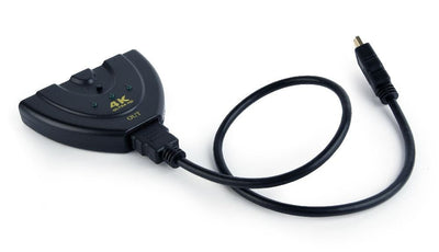Gembird DSW-HDMI-35 Conmutador HDMI 3- 1 With Cable Integrado — image 1