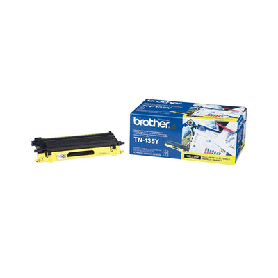 Brother Genuine Toner TN135Y Yellow TN-135Y — image 1