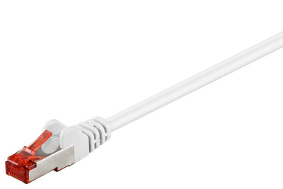 Goobay CAT.6-3000 Sstp Pimf 30.0M Network Cable 30M White — image 1