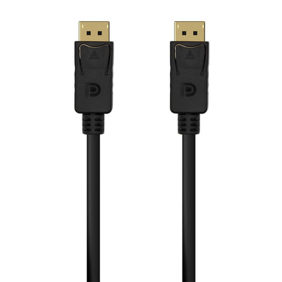 Aisens Cable DisplayPort V1.2 4K@60HZ - DP/M-dp/M - 0.50M - Black — image 1