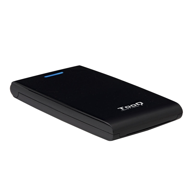 TooQ Housing External HDD/Sdd 2.5 Up To 12,5MM SATA USB 3.0 - Without Screws - Black