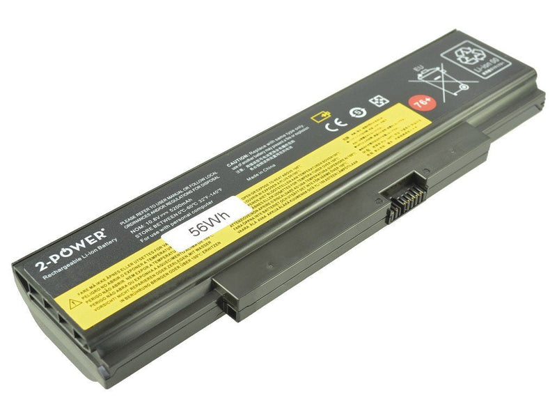 2-POWER Battery 10.8V 5200MAH 56WH Lenovo Thinkpad Edge E550, E555 (76 + ) CBI3503A