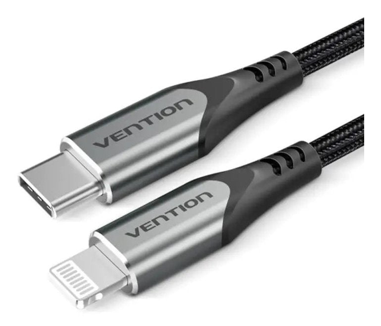 Vention Tachg USB-C Do Lightning Pd 3A, 1.5M (czarny)