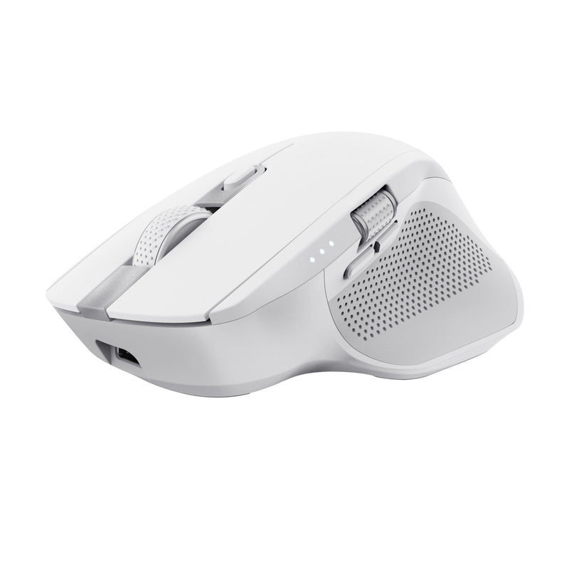 Trust Wireless Mouse Bluetooth Ozaa + Battery Rechargeable Up To 3200 DPI White