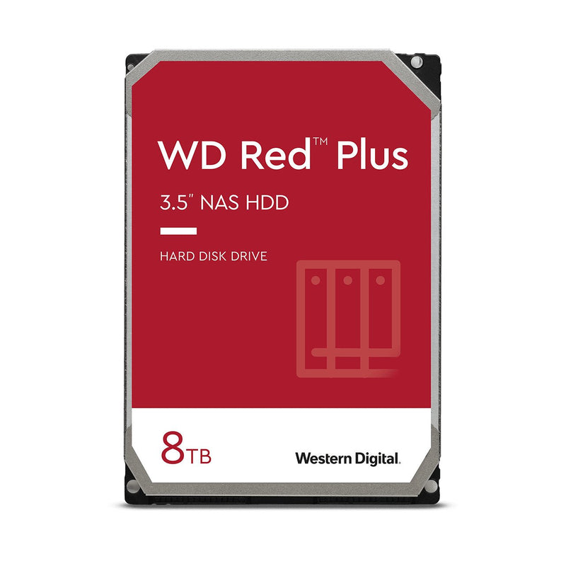 Wd Network Plus Hard Drive 8TB 3.5 SATA 6GB/S 5640 Rpm NAS WD80EFPX