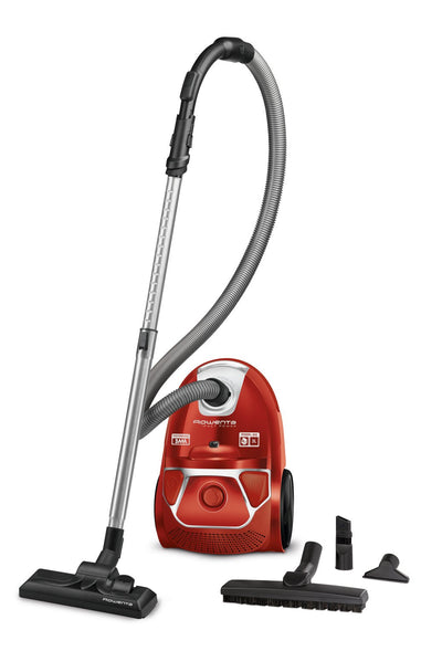 Rowenta Vacuum Cleaner RO3953EA Compact Power Cyclonic 750W Recogida Residuos Bag Desechable Colour Red — image 1