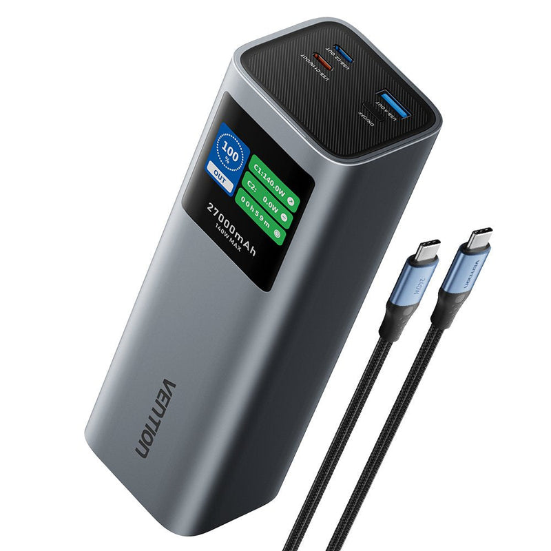 Vention Powerbank 27000MAH FKEH0 140W Grey