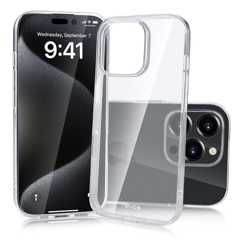 Nevox Styleshell Flex, Case Transparent Phone Mobile Phone Iphone 16 Pro Max. 4250686413694.0