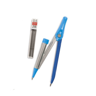 Carioca Pack Bolsillo Compass 0.5MM + Recharge - Compas Adjustable With Portaminas - Kit Charging Mina Hb 0.5  — image 1